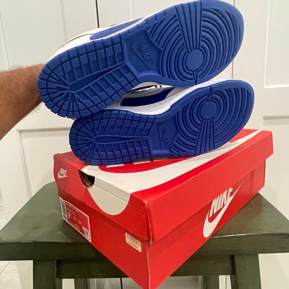 New Nike Dunk Low \'Racer Blue White\' Size 8.5 DD1391-401 main image 4
